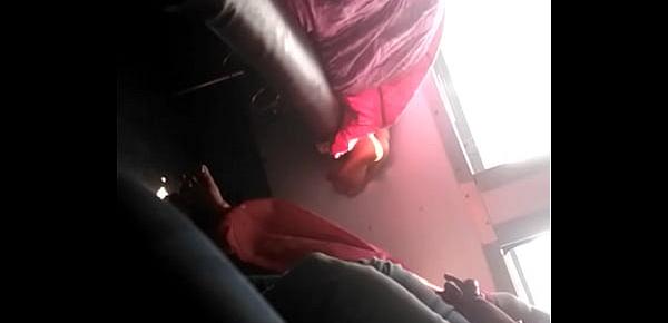  Telugu aunty big fat ass in train